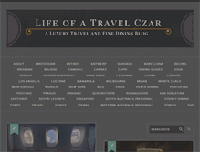Tablet Screenshot of lifeofatravelczar.com